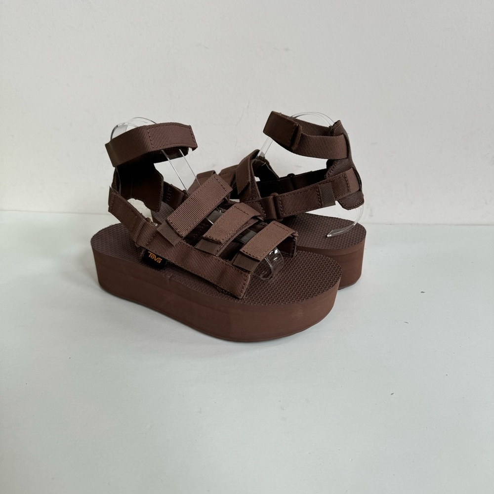 TEVA WOMEN MIDFORM MEVIA ACORN STRAPPY SPORTS SANDALS sz US 7